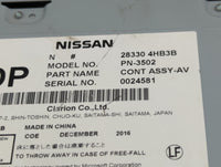 2017 Infiniti Qx30 Radio AM FM Cd Player Receiver Replacement P/N:28330 4HB3B PN-3502 Fits OEM Used Auto Parts - Oemusedauto