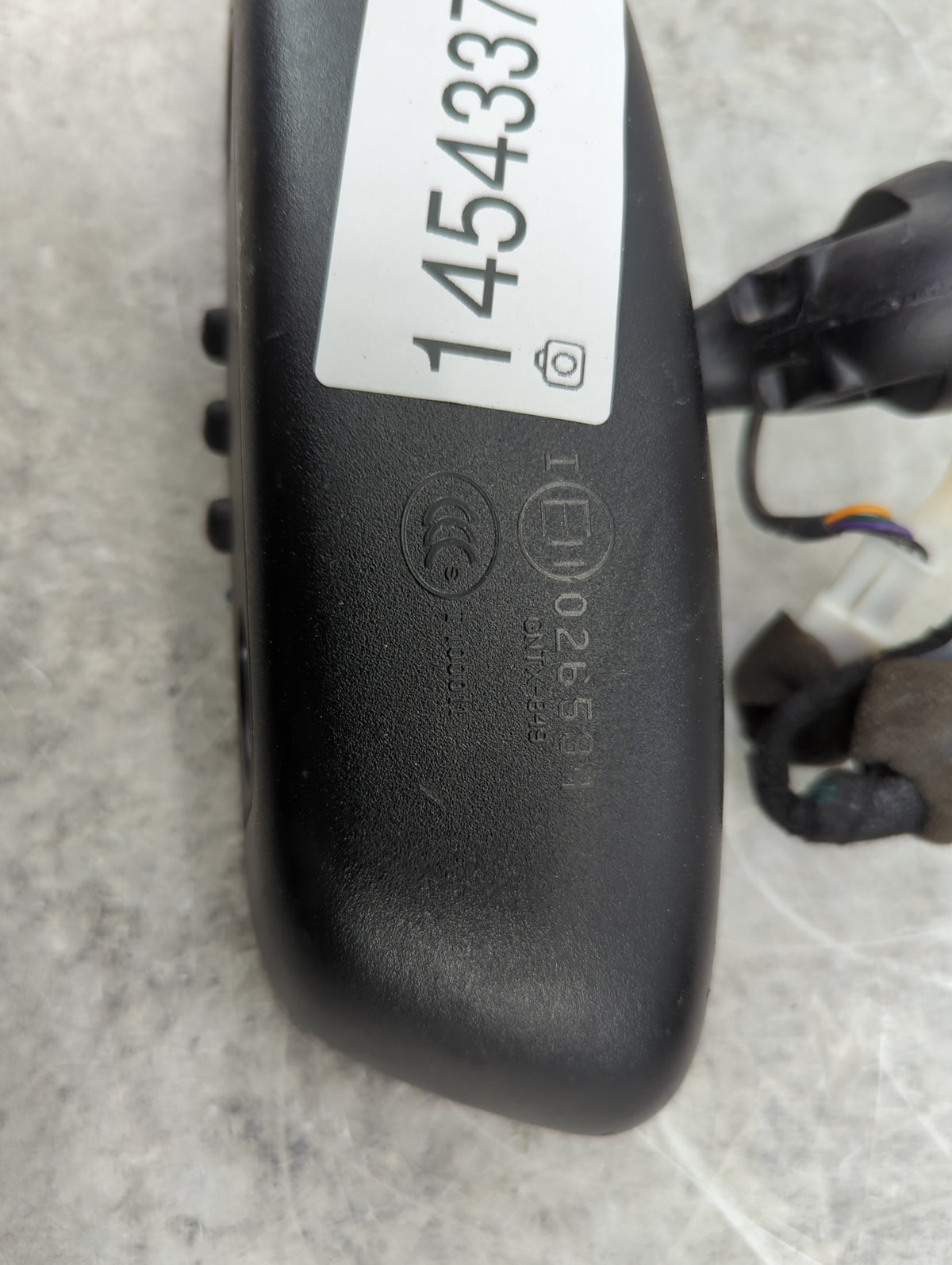 2017-2019 Infiniti Qx30 Interior Rear View Mirror Replacement OEM P/N:026534 GNTX-849 Fits Fits 2017 2018 2019 OEM Used Auto