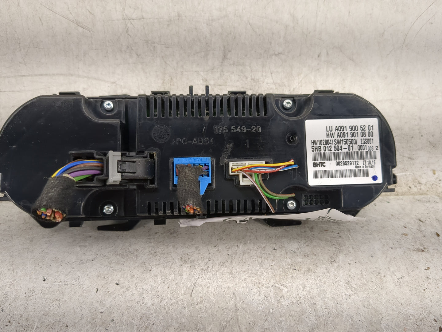 2017-2018 Infiniti Qx30 Climate Control Module Temperature AC/Heater Replacement Fits Fits 2017 2018 OEM Used Auto Parts - O