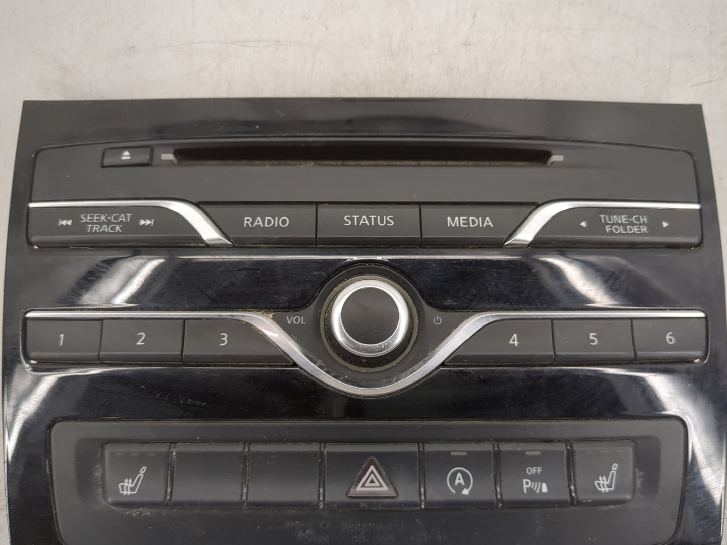 2017-2019 Infiniti Qx30 Radio Control Panel 1457657 - Oemusedautoparts1.com
