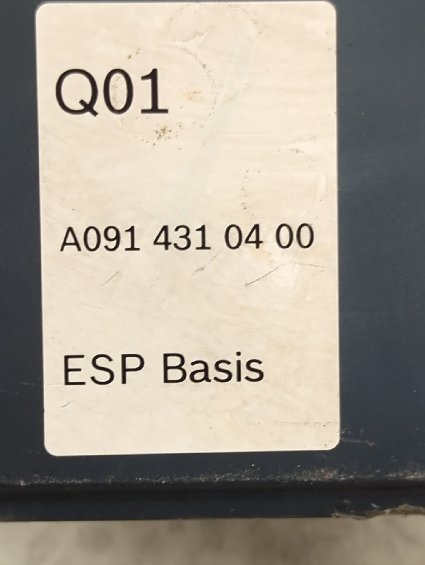 2017-2019 Infiniti Qx30 ABS Pump Control Module Replacement P/N:A091 431 04 00 Fits Fits 2017 2018 2019 OEM Used Auto Parts 