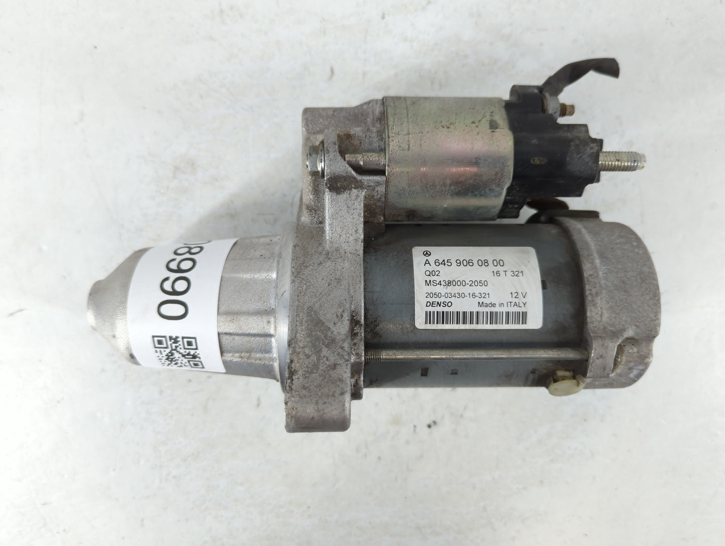 2017-2019 Infiniti Qx30 Car Starter Motor Solenoid OEM P/N:A 645 906 08 00 Fits Fits 2017 2018 2019 OEM Used Auto Parts - Oe