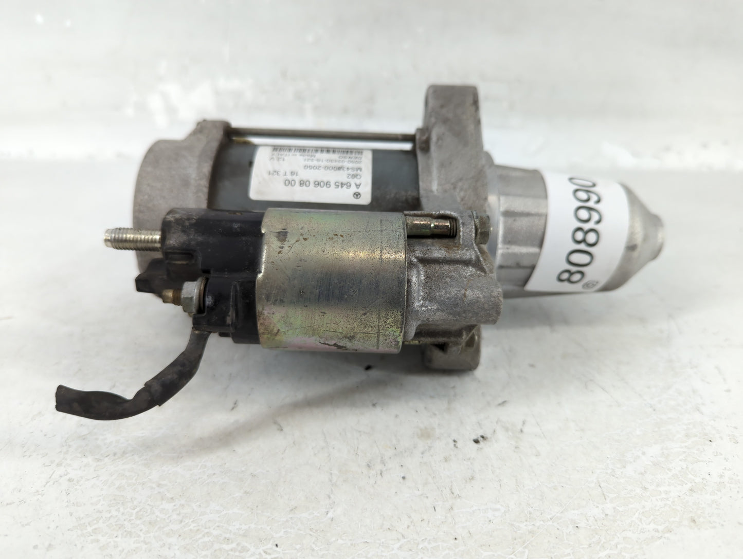 2017-2019 Infiniti Qx30 Car Starter Motor Solenoid OEM P/N:A 645 906 08 00 Fits Fits 2017 2018 2019 OEM Used Auto Parts - Oe