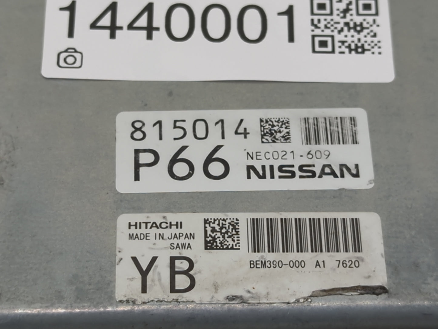 2014-2017 Infiniti Qx50 PCM Engine Control Computer ECU ECM PCU OEM P/N:NEC021-609 BEM390-000 Fits OEM Used Auto Parts - Oem
