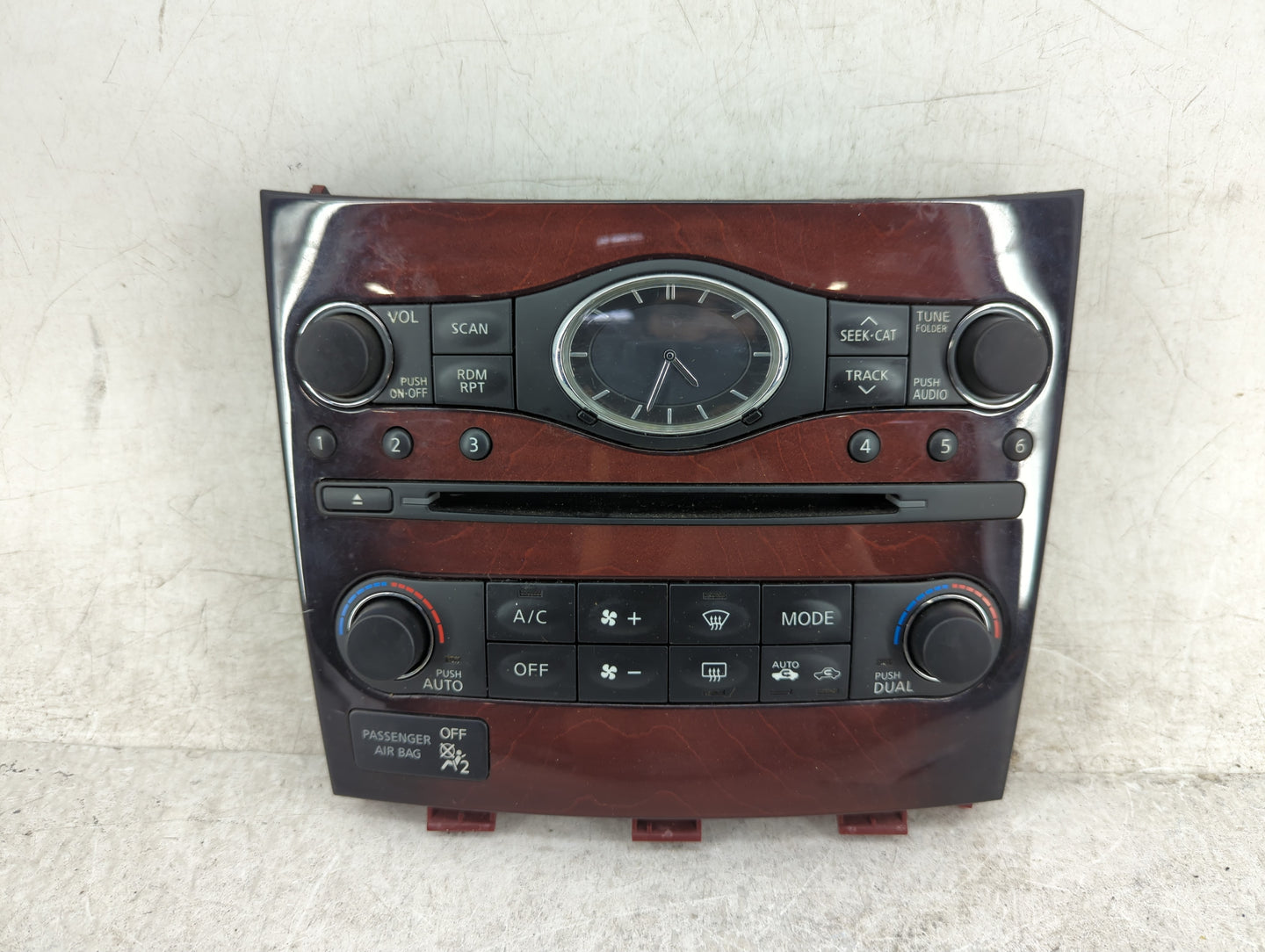 2014-2017 Infiniti Qx50 Climate Control Module Temperature AC/Heater Replacement P/N:25391 1BU5A 58262 1BC3B Fits OEM Used A