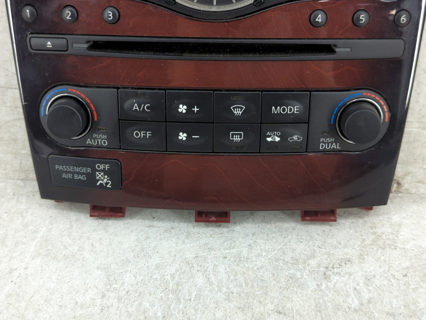 2014-2017 Infiniti Qx50 Climate Control Module Temperature AC/Heater Replacement P/N:25391 1BU5A 58262 1BC3B Fits OEM Used A