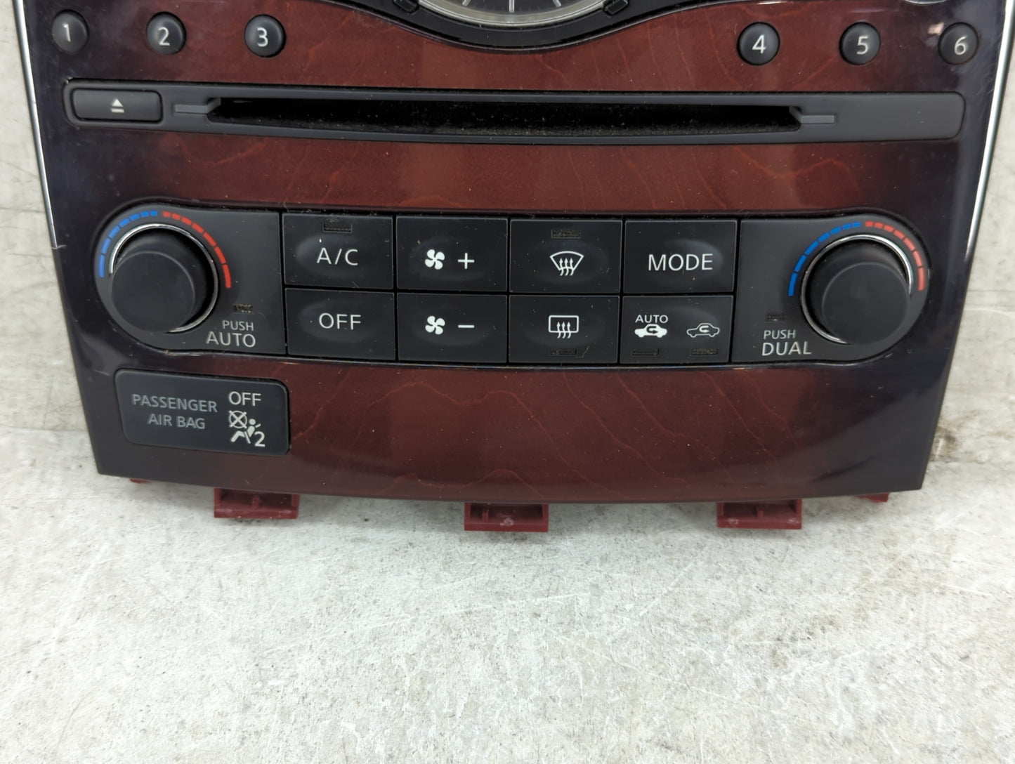 2014-2017 Infiniti Qx50 Climate Control Module Temperature AC/Heater Replacement P/N:25391 1BU5A 58262 1BC3B Fits OEM Used A