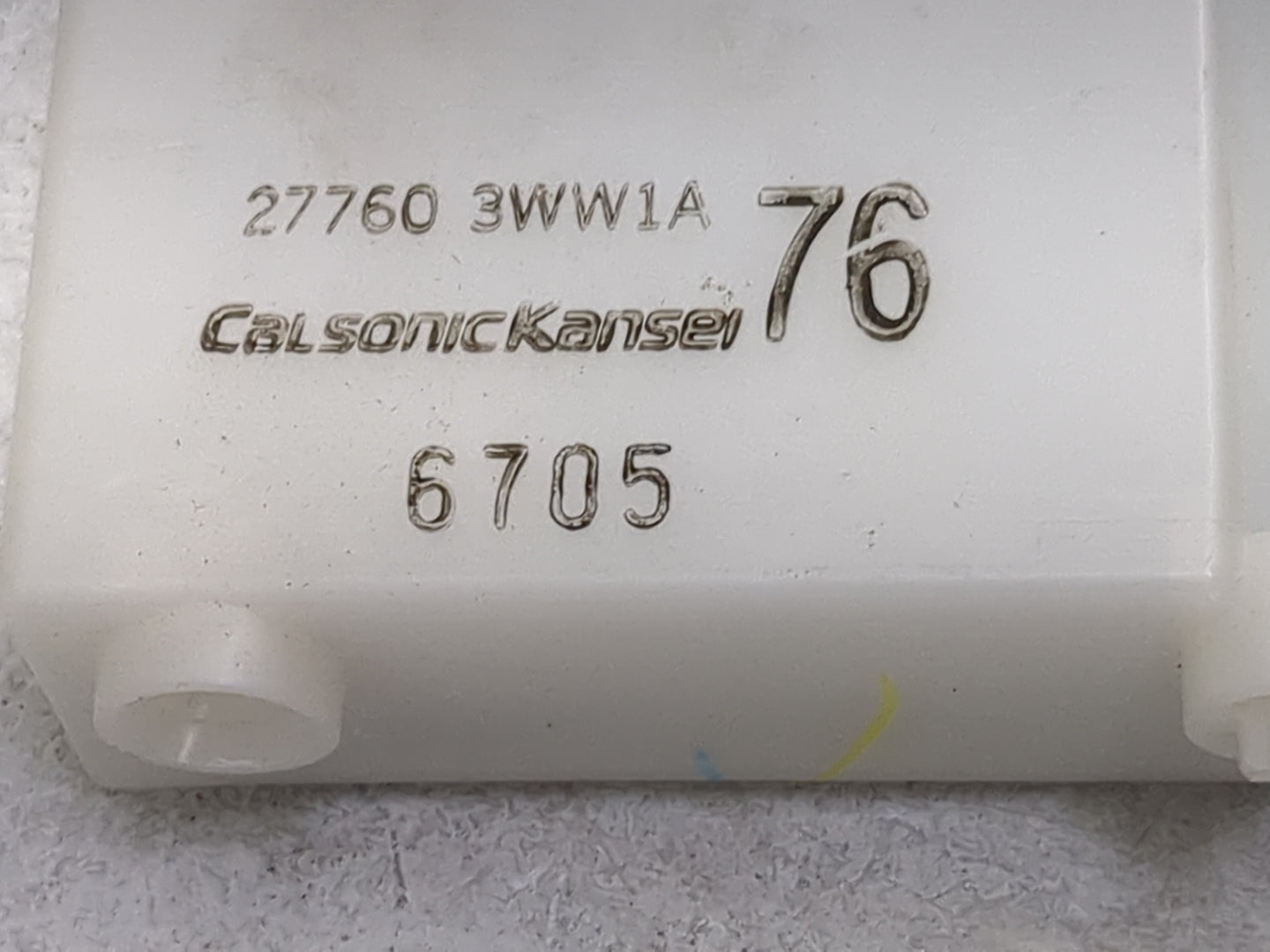 2015-2017 Infiniti Qx50 Temperature Control Module 27760 3ww1a - Oemusedautoparts1.com