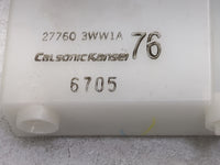2015-2017 Infiniti Qx50 Temperature Control Module 27760 3ww1a - Oemusedautoparts1.com