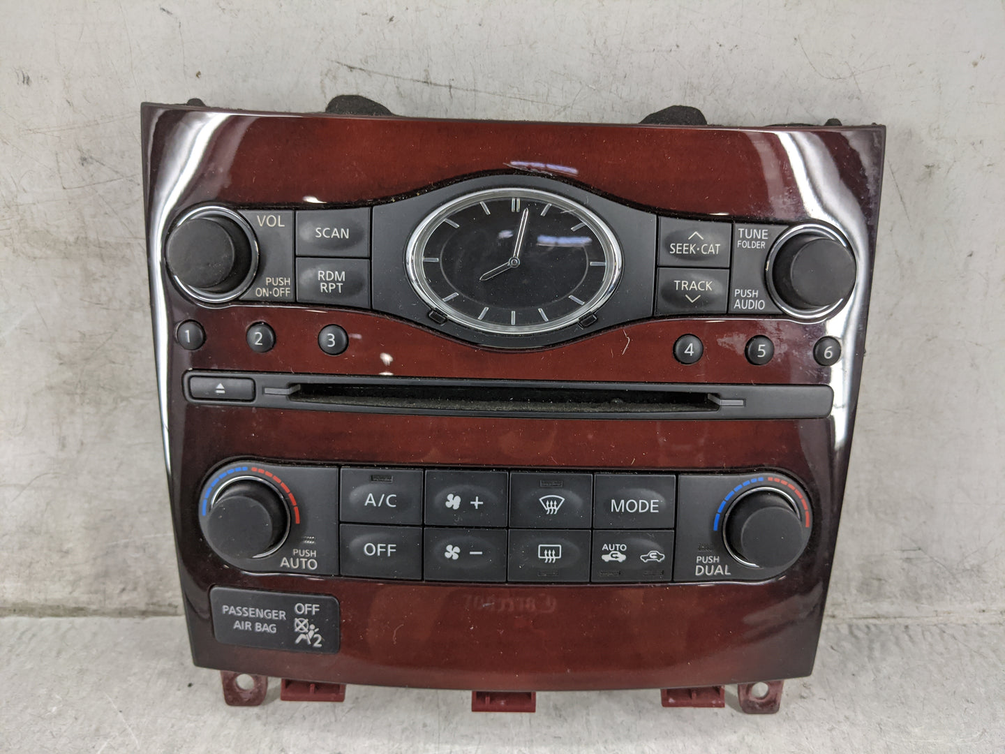 2014-2017 Infiniti Qx50 Climate Control Module Temperature AC/Heater Replacement P/N:60262 1BC38 1BUSA 25391 Fits OEM Used A