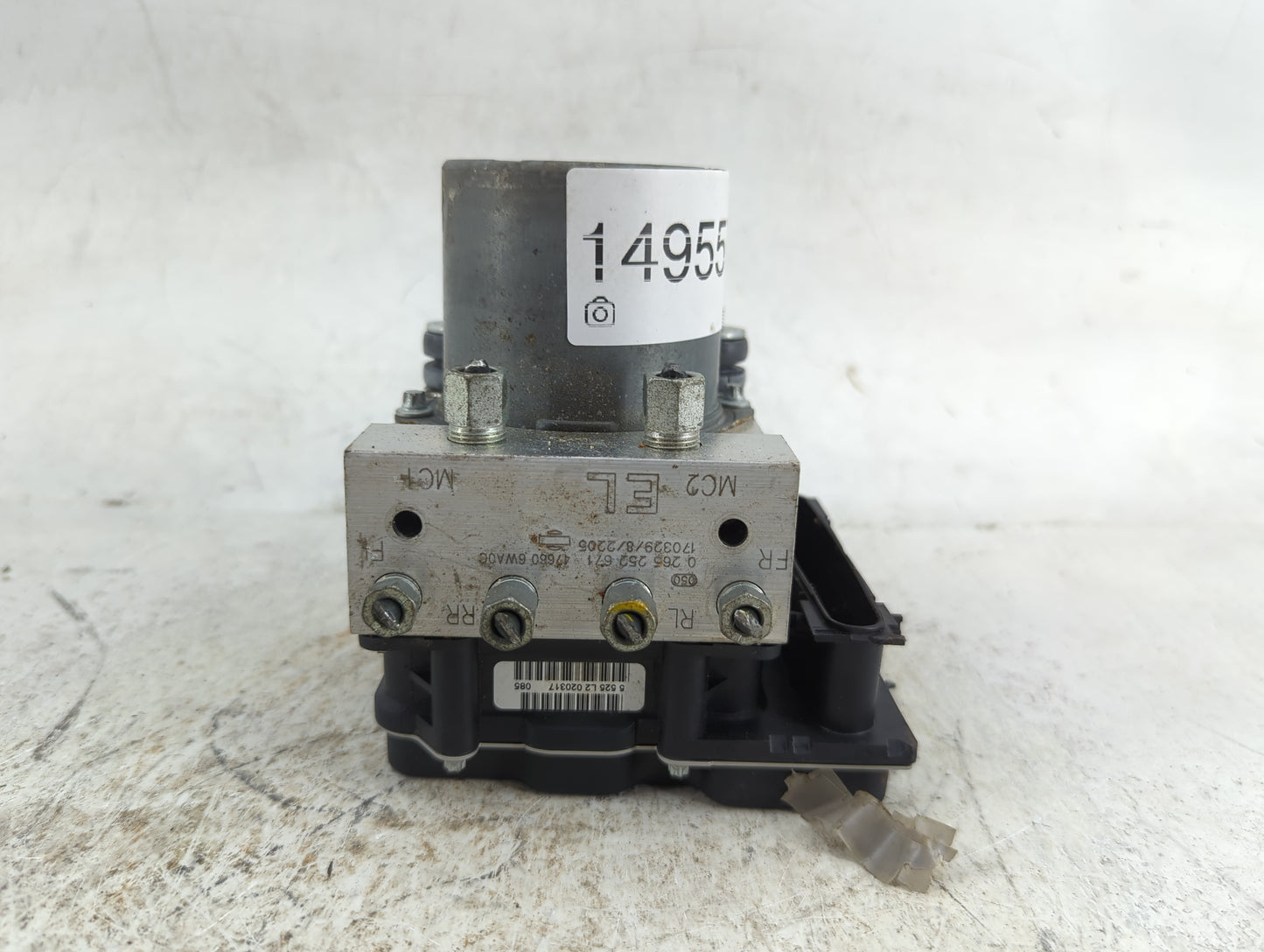 2016-2017 Infiniti Qx50 ABS Pump Control Module Replacement P/N:0265252671 47660 6WA0B, 17032978/2206 Fits Fits 2016 2017 OE