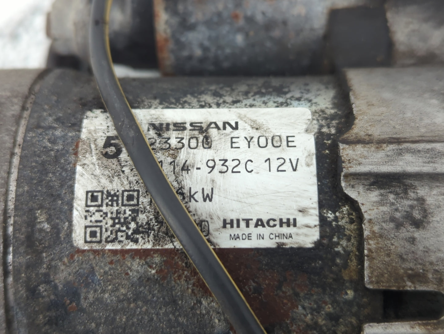 2014-2017 Infiniti Qx50 Car Starter Motor Solenoid OEM P/N:23300 EY00E Fits OEM Used Auto Parts - Oemusedautoparts1.com