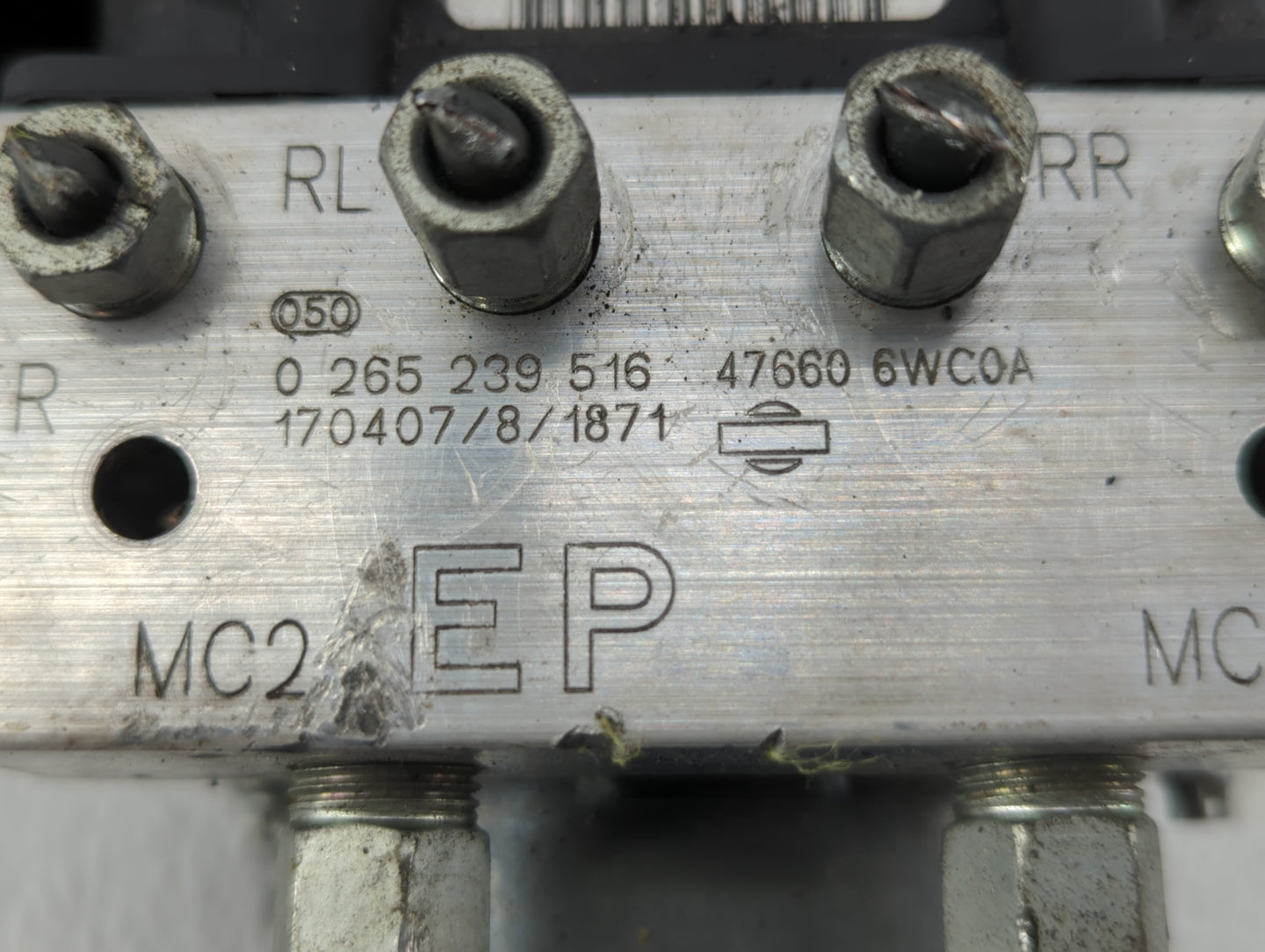 2016-2017 Infiniti Qx50 ABS Pump Control Module Replacement P/N:47660 6WC0A Fits Fits 2016 2017 OEM Used Auto Parts - Oemuse