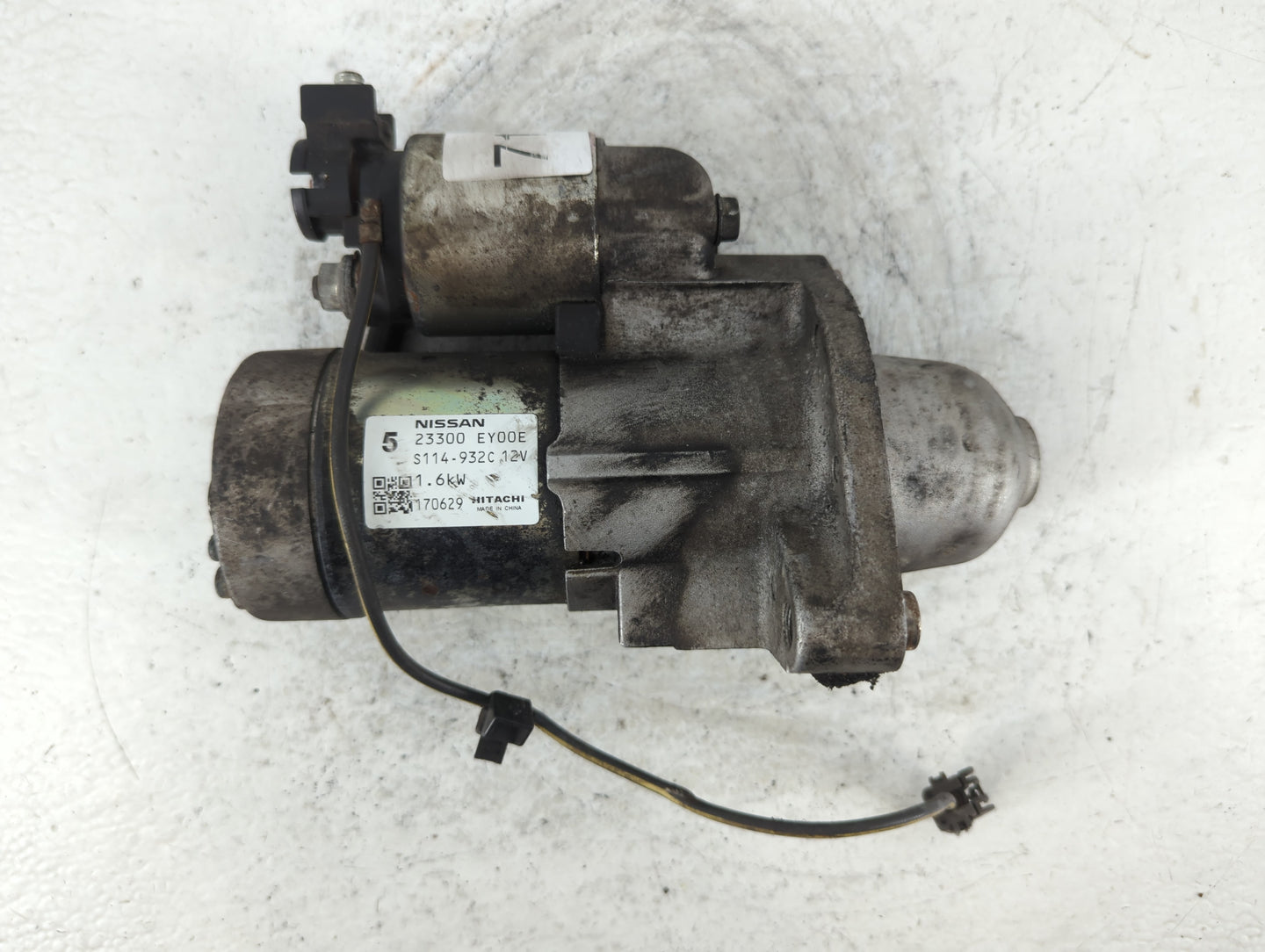 2014-2017 Infiniti Qx50 Car Starter Motor Solenoid OEM P/N:S114-932C 23300 EY00E Fits OEM Used Auto Parts - Oemusedautoparts