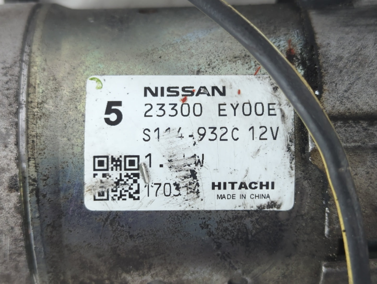 2014-2017 Infiniti Qx50 Car Starter Motor Solenoid OEM P/N:23300 EY00E Fits OEM Used Auto Parts - Oemusedautoparts1.com