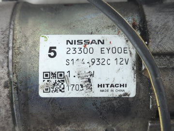 2014-2017 Infiniti Qx50 Car Starter Motor Solenoid OEM P/N:23300 EY00E Fits OEM Used Auto Parts
