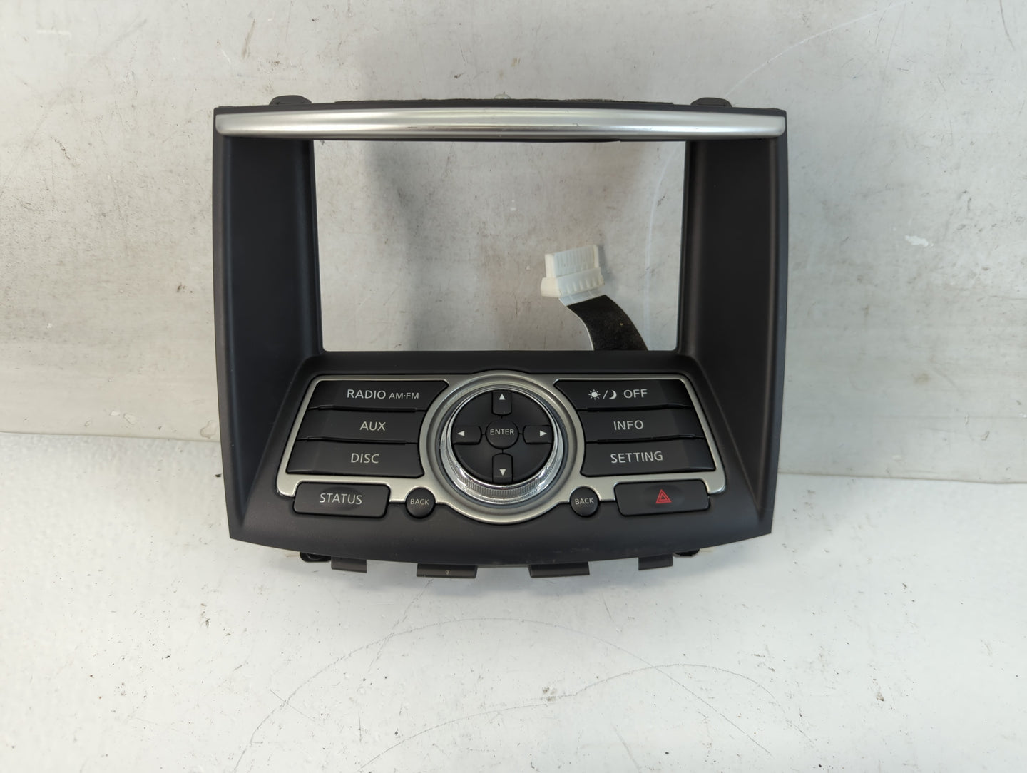 2014-2017 Infiniti Qx50 Radio AM FM Cd Player Receiver Replacement P/N:28395 JK61D Fits OEM Used Auto Parts - Oemusedautopar