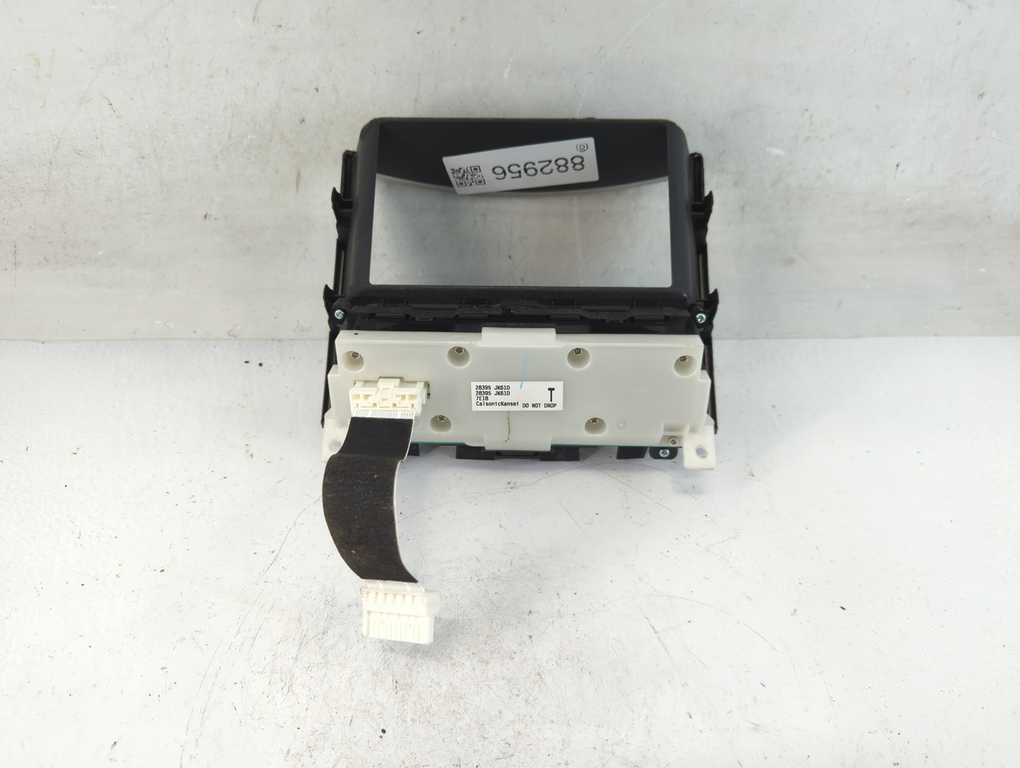 2014-2017 Infiniti Qx50 Radio AM FM Cd Player Receiver Replacement P/N:28395 JK61D Fits OEM Used Auto Parts - Oemusedautopar