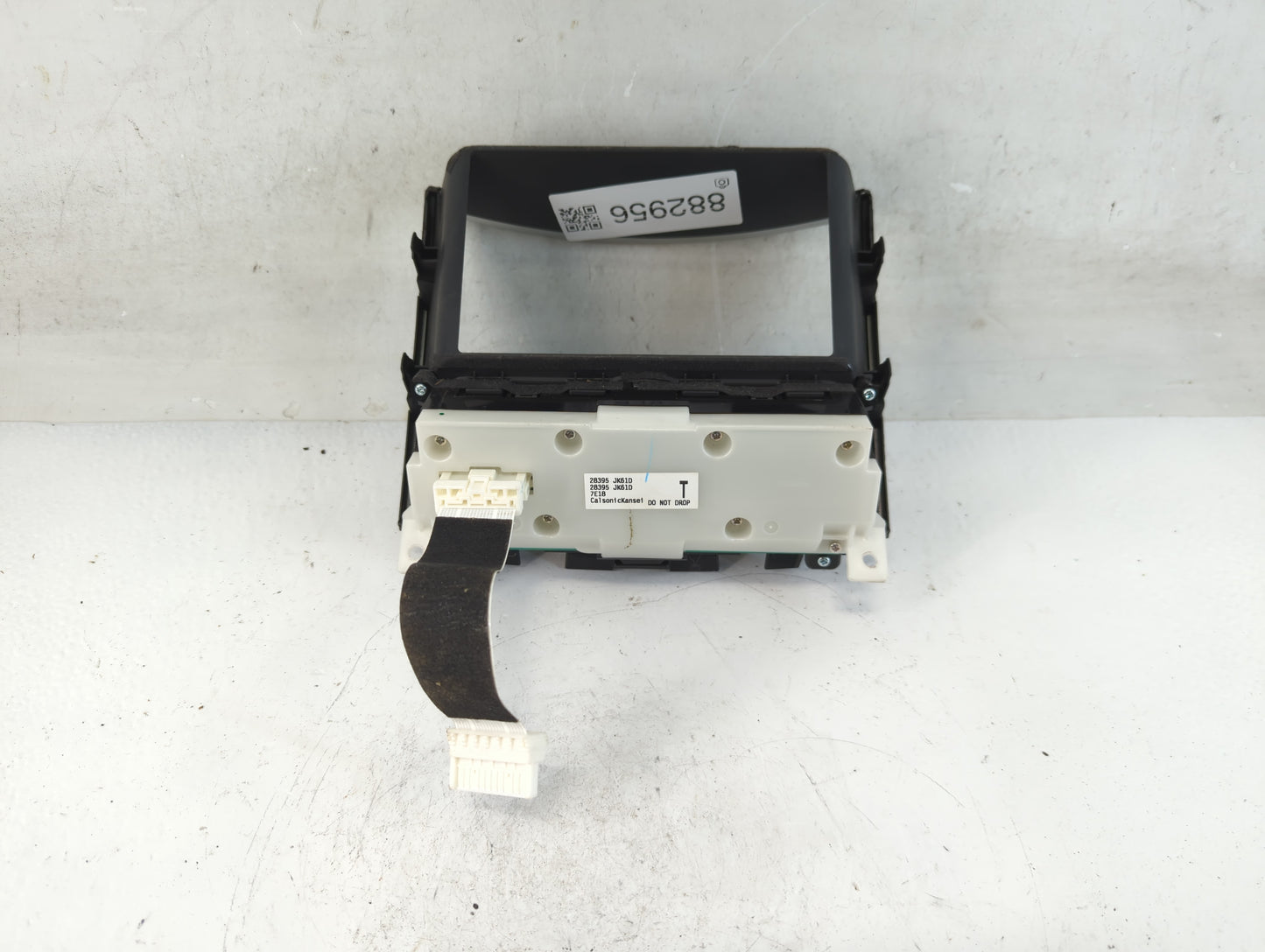 2014-2017 Infiniti Qx50 Radio AM FM Cd Player Receiver Replacement P/N:28395 JK61D Fits OEM Used Auto Parts - Oemusedautopar