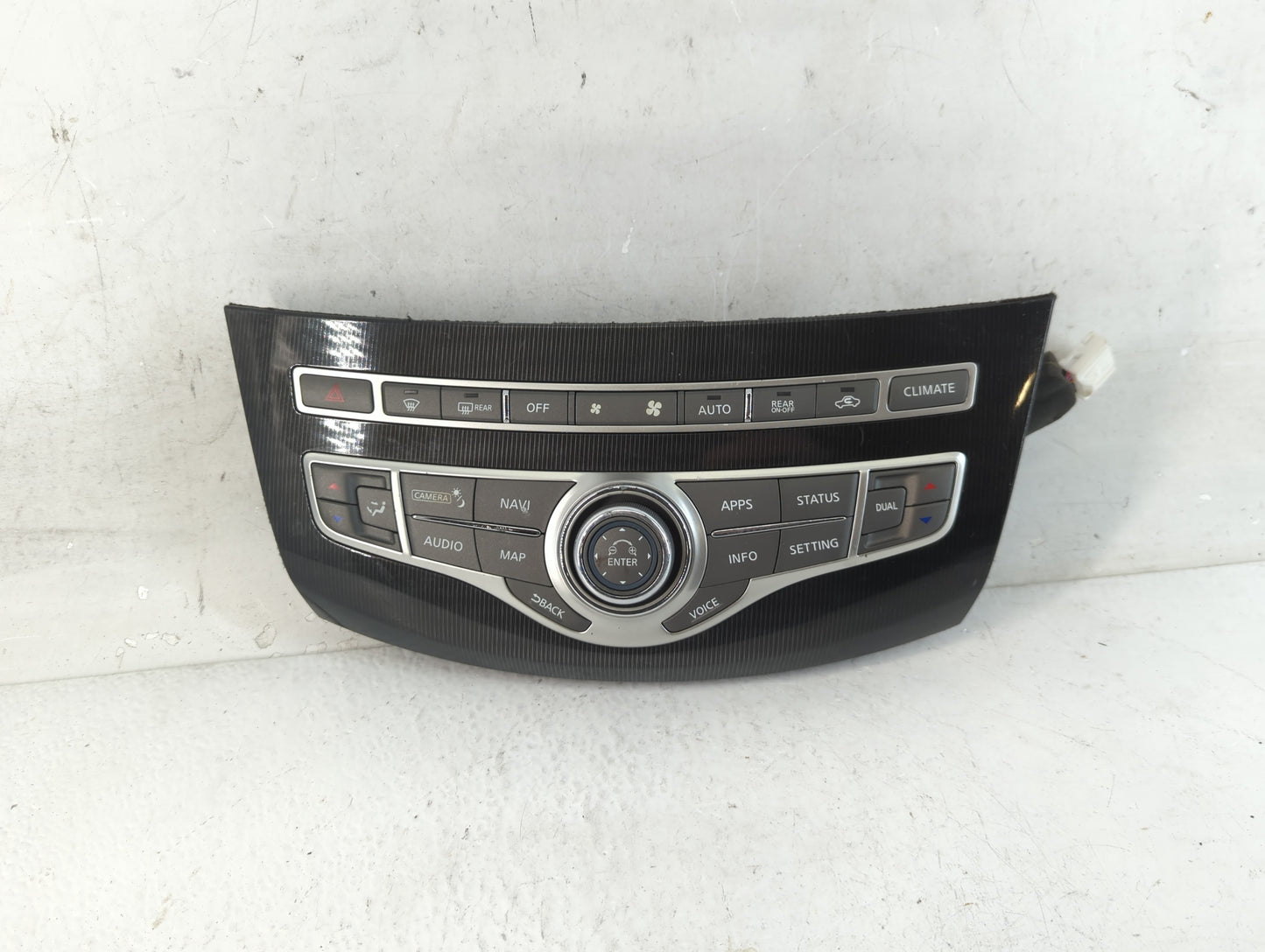 2017-2020 Infiniti Qx60 Radio AM FM Cd Player Receiver Replacement P/N:283959NJ1A Fits Fits 2017 2018 2019 2020 OEM Used Aut