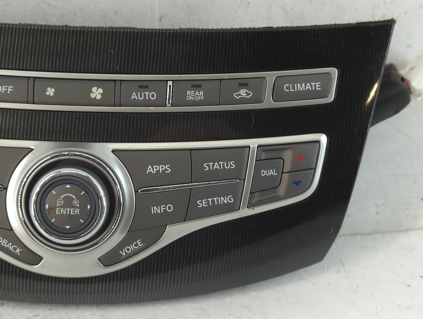 2017-2020 Infiniti Qx60 Radio AM FM Cd Player Receiver Replacement P/N:283959NJ1A Fits Fits 2017 2018 2019 2020 OEM Used Aut