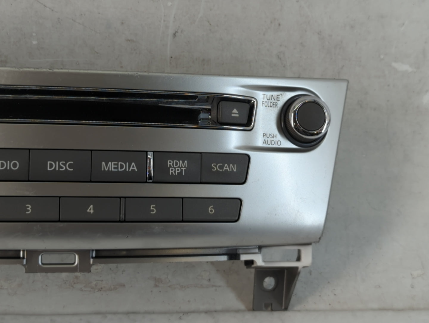 2017-2020 Infiniti Qx60 Radio AM FM Cd Player Receiver Replacement P/N:253919NJ1A Fits Fits 2017 2018 2019 2020 OEM Used Aut