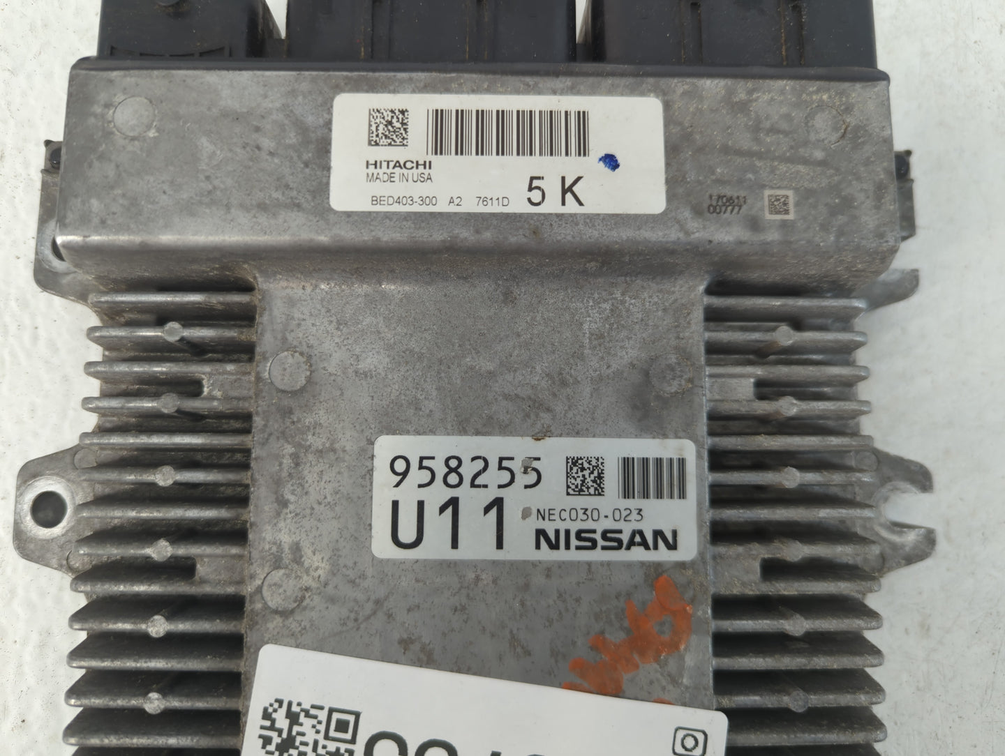 2017 Infiniti Qx60 PCM Engine Control Computer ECU ECM PCU OEM P/N:BED403-300 NEC030-023 Fits OEM Used Auto Parts - Oemuseda