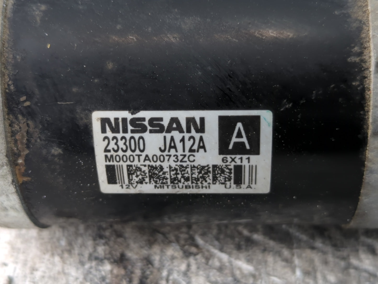 2014-2017 Infiniti Qx60 Car Starter Motor Solenoid OEM P/N:23300 JA12A Fits Fits 2013 2014 2017 OEM Used Auto Parts - Oemuse