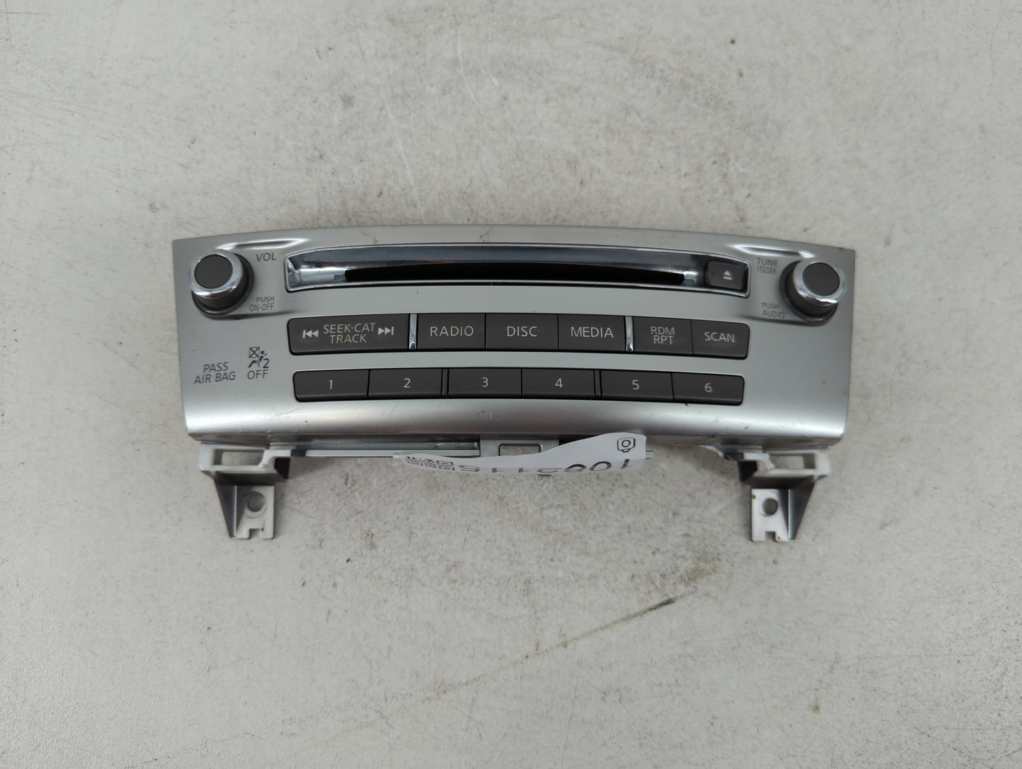 2017-2020 Infiniti Qx60 Radio AM FM Cd Player Receiver Replacement P/N:253W100A11 253919NJ1A Fits Fits 2017 2018 2019 2020 O