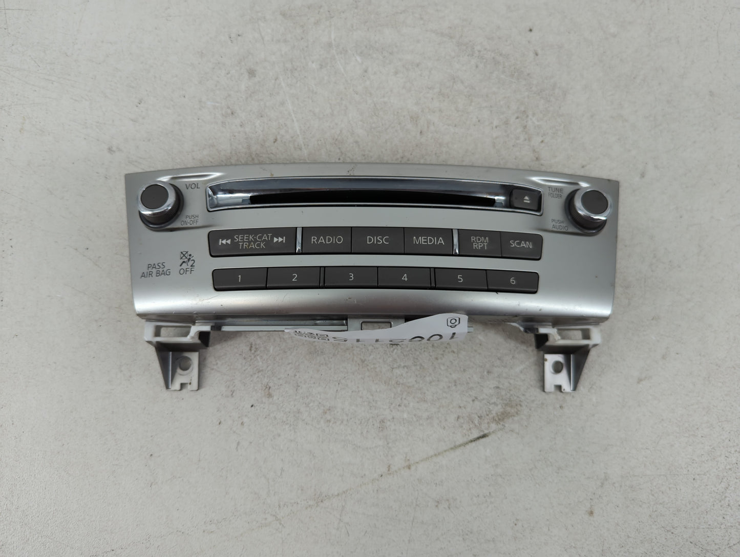 2017-2020 Infiniti Qx60 Radio AM FM Cd Player Receiver Replacement P/N:253W100A11 253919NJ1A Fits Fits 2017 2018 2019 2020 O