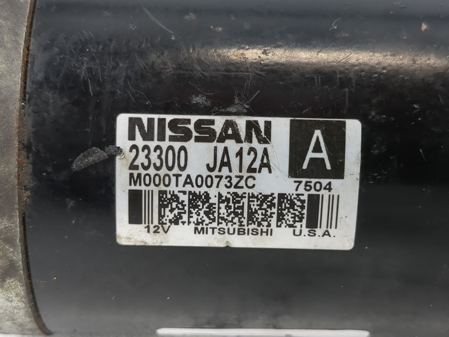 2014-2017 Infiniti Qx60 Car Starter Motor Solenoid OEM P/N:23300 JA12A Fits Fits 2013 2014 2017 OEM Used Auto Parts - Oemuse