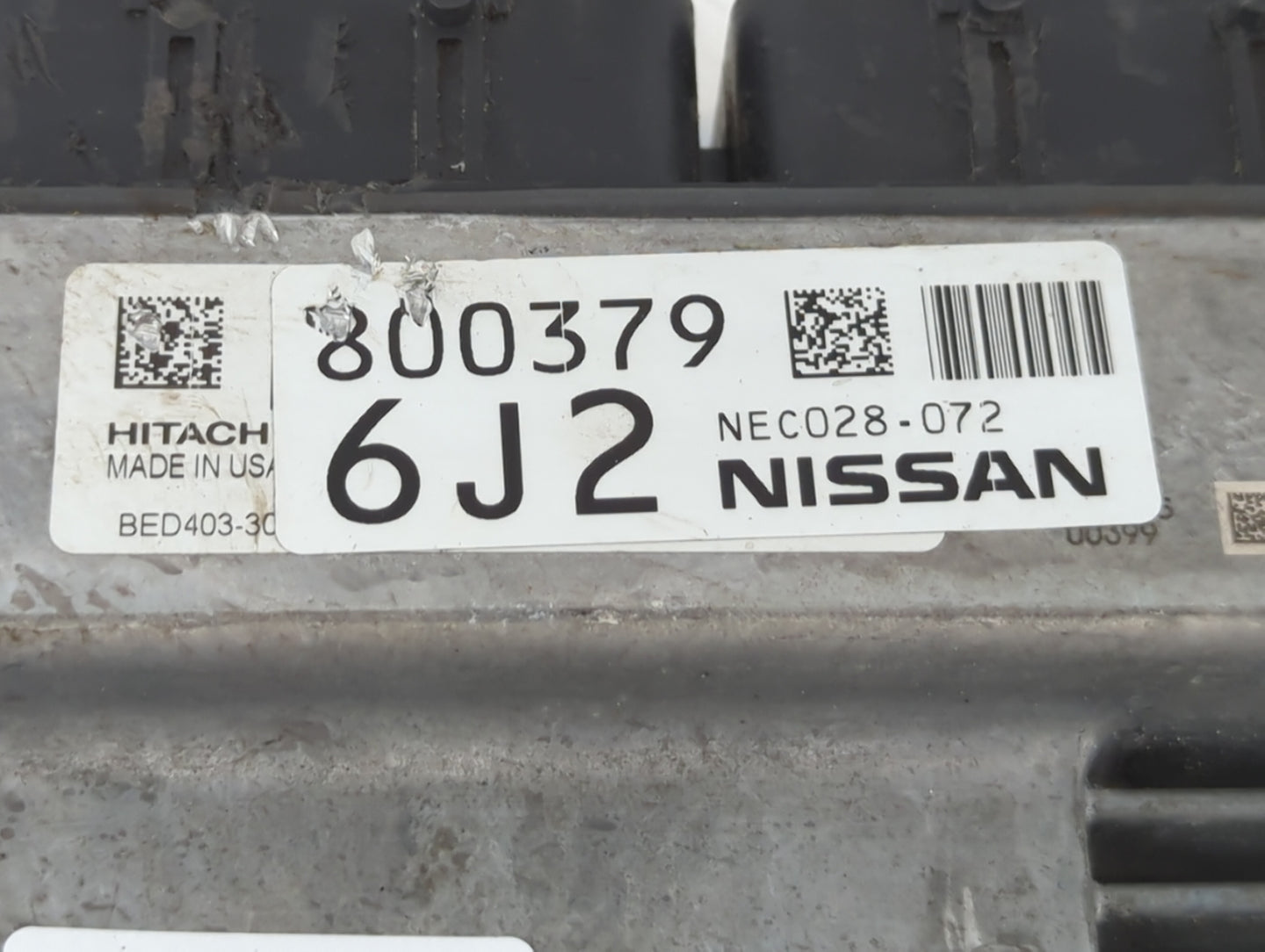 2017 Infiniti Qx60 PCM Engine Control Computer ECU ECM PCU OEM P/N:NEC028-072 Fits OEM Used Auto Parts - Oemusedautoparts1.c