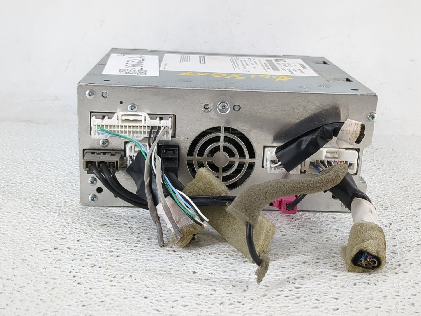 2017 Infiniti Qx60 Radio AM FM Cd Player Receiver Replacement P/N:28330 9PB0C PP-3553, 28330 5ZA0A Fits OEM Used Auto Parts 