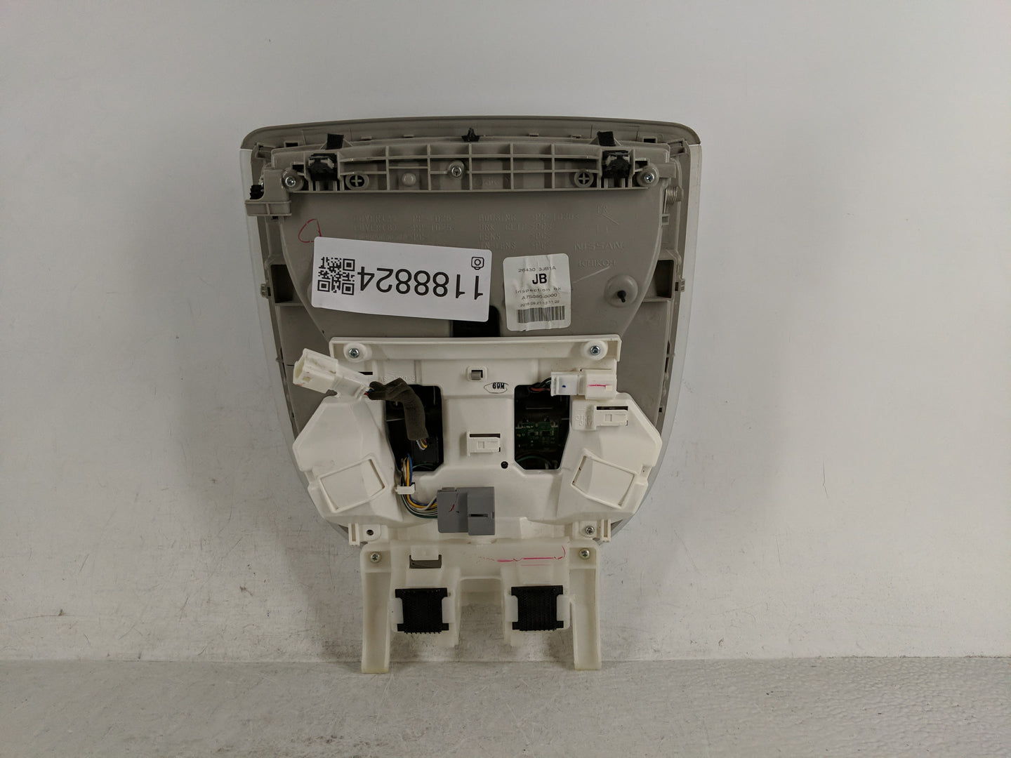 2017 Infiniti Qx60 Overhead Roof Console - Oemusedautoparts1.com