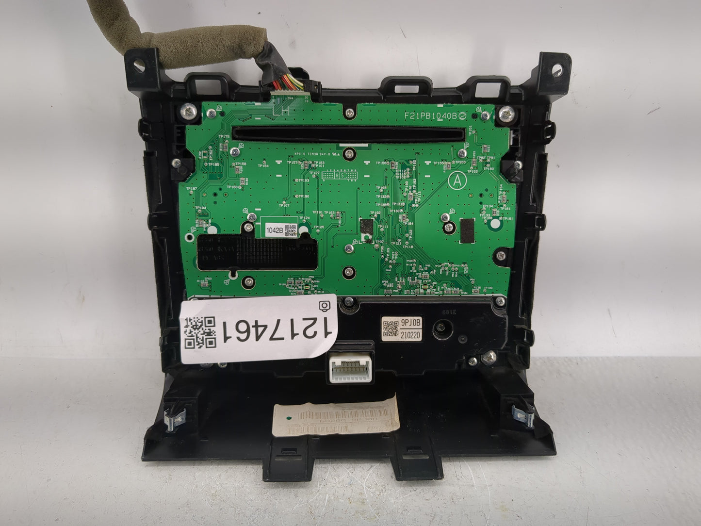 2017-2020 Infiniti Qx60 Radio AM FM Cd Player Receiver Replacement P/N:9PJ0B 210220 Fits Fits 2017 2018 2019 2020 OEM Used A