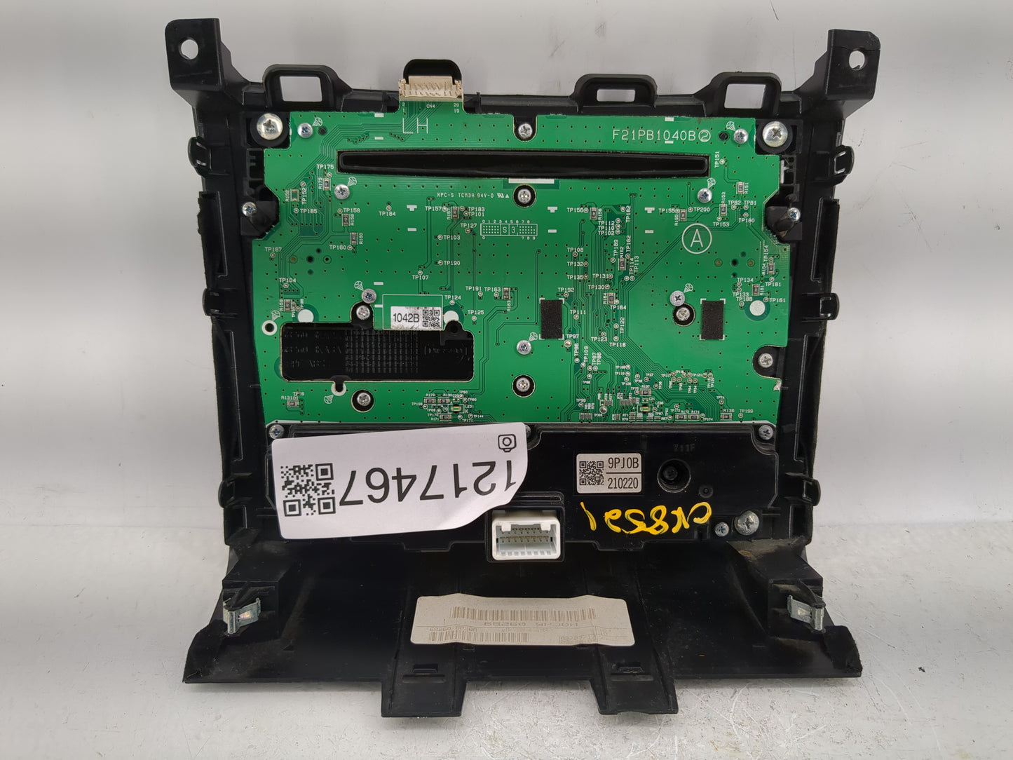 2017-2020 Infiniti Qx60 Radio AM FM Cd Player Receiver Replacement P/N:9PJ0B 210220 28330 9PB0A Fits Fits 2017 2018 2019 202