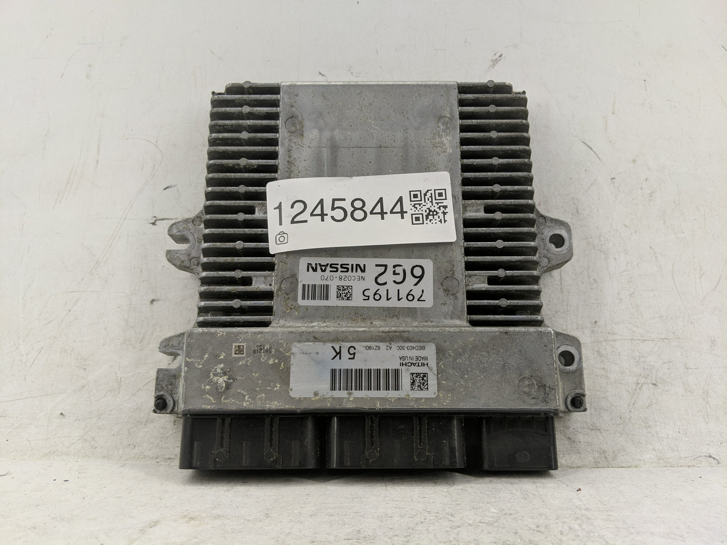 2017 Infiniti Qx60 PCM Engine Control Computer ECU ECM PCU OEM P/N:NEC028-070 Fits OEM Used Auto Parts - Oemusedautoparts1.c
