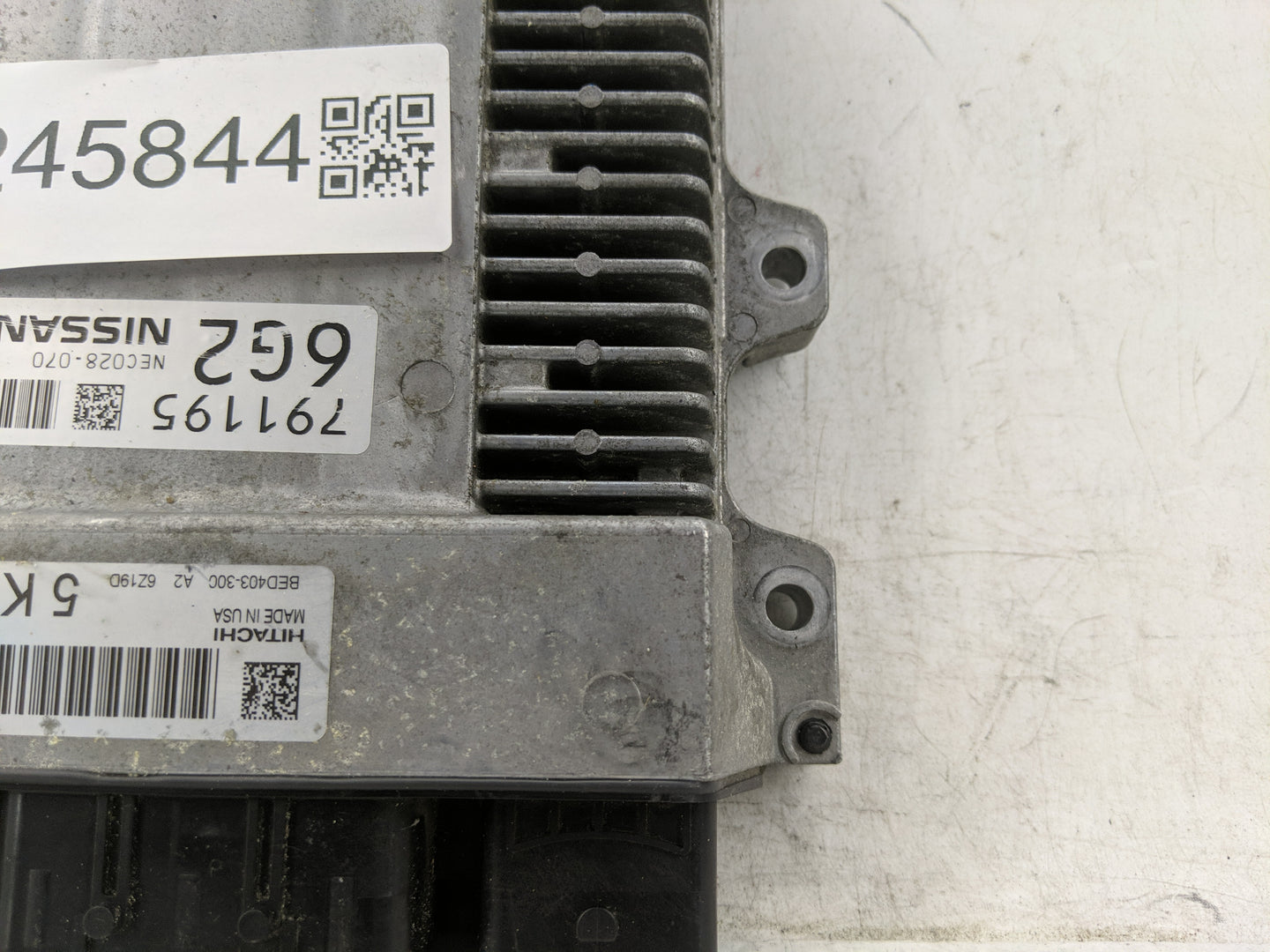 2017 Infiniti Qx60 PCM Engine Control Computer ECU ECM PCU OEM P/N:NEC028-070 Fits OEM Used Auto Parts - Oemusedautoparts1.c