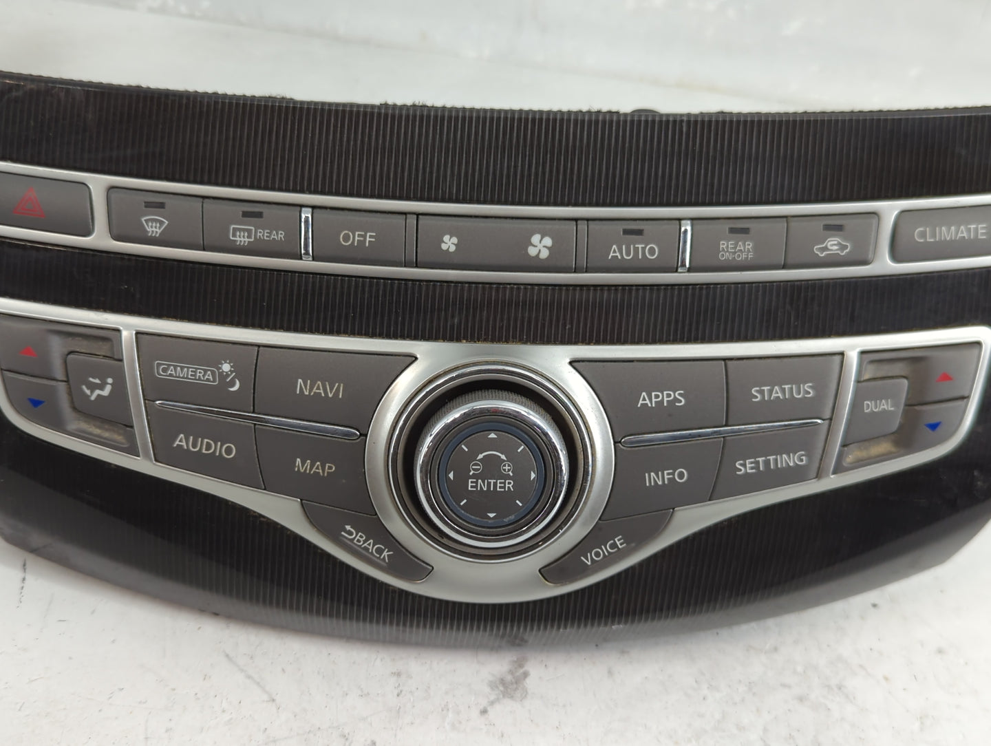 2017 Infiniti Qx60 Radio AM FM Cd Player Receiver Replacement P/N:283959NJ1A Fits OEM Used Auto Parts - Oemusedautoparts1.co