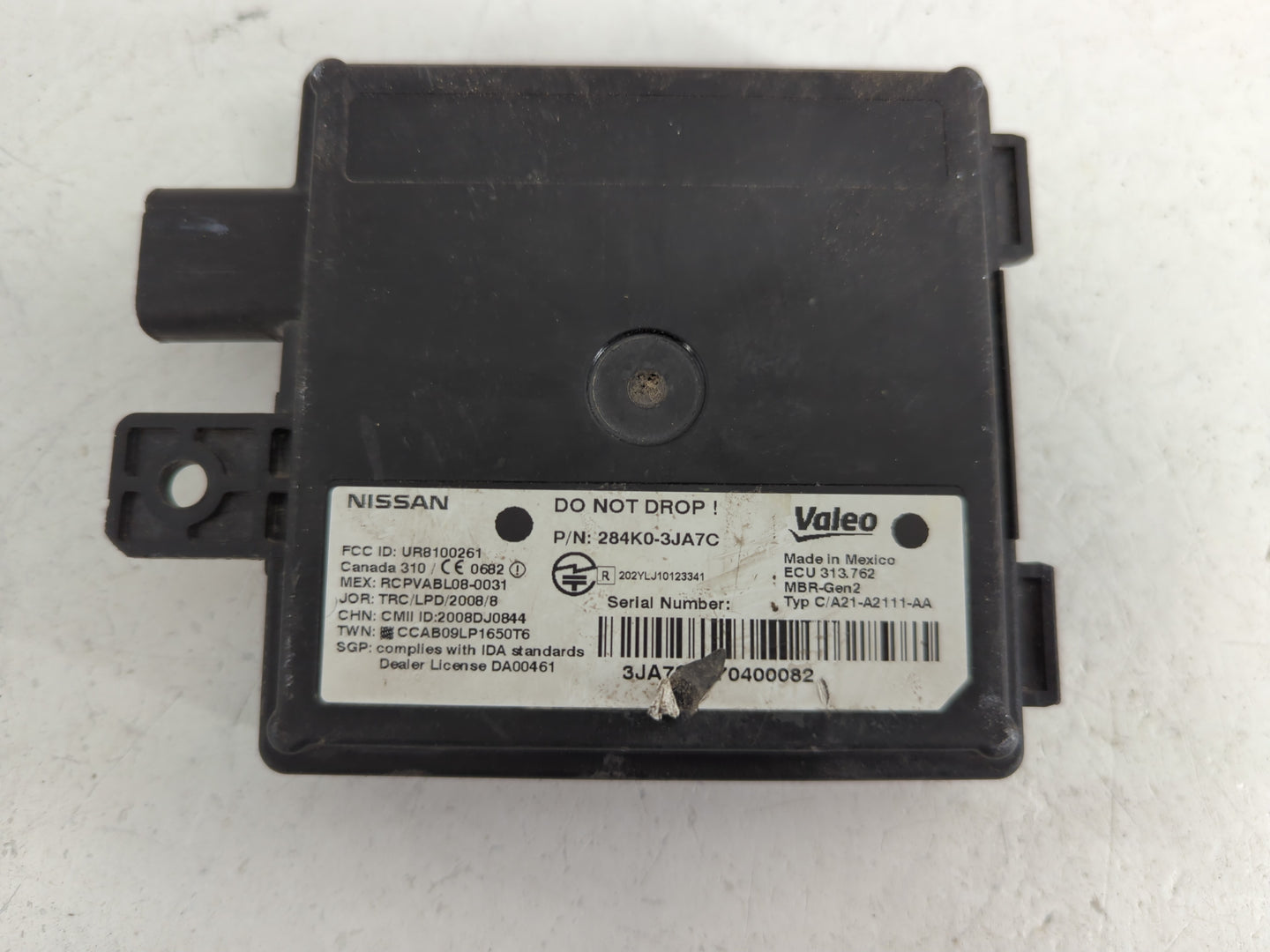 2017 Infiniti Qx60 PCM Engine Control Computer ECU ECM PCU OEM P/N:284K0-3JA7C Fits OEM Used Auto Parts - Oemusedautoparts1.