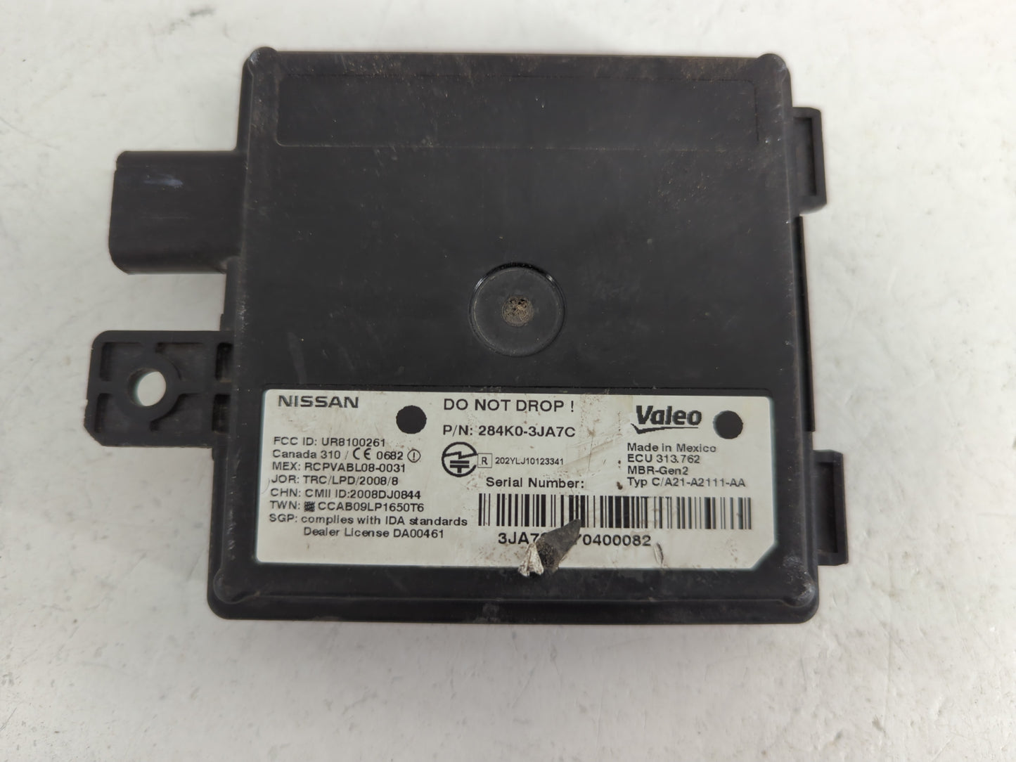 2017 Infiniti Qx60 PCM Engine Control Computer ECU ECM PCU OEM P/N:284K0-3JA7C Fits OEM Used Auto Parts - Oemusedautoparts1.
