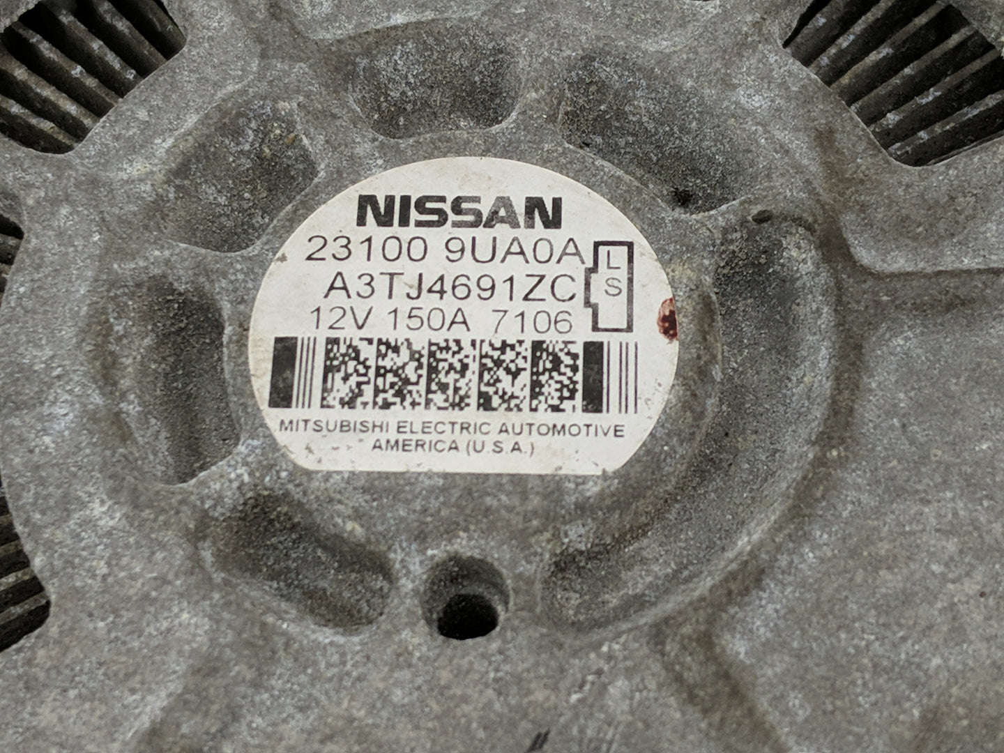 2017-2020 Infiniti Qx60 Alternator Replacement Generator Charging Assembly Engine OEM P/N:A3TJ4691ZC 23100 9UA0A Fits OEM Us