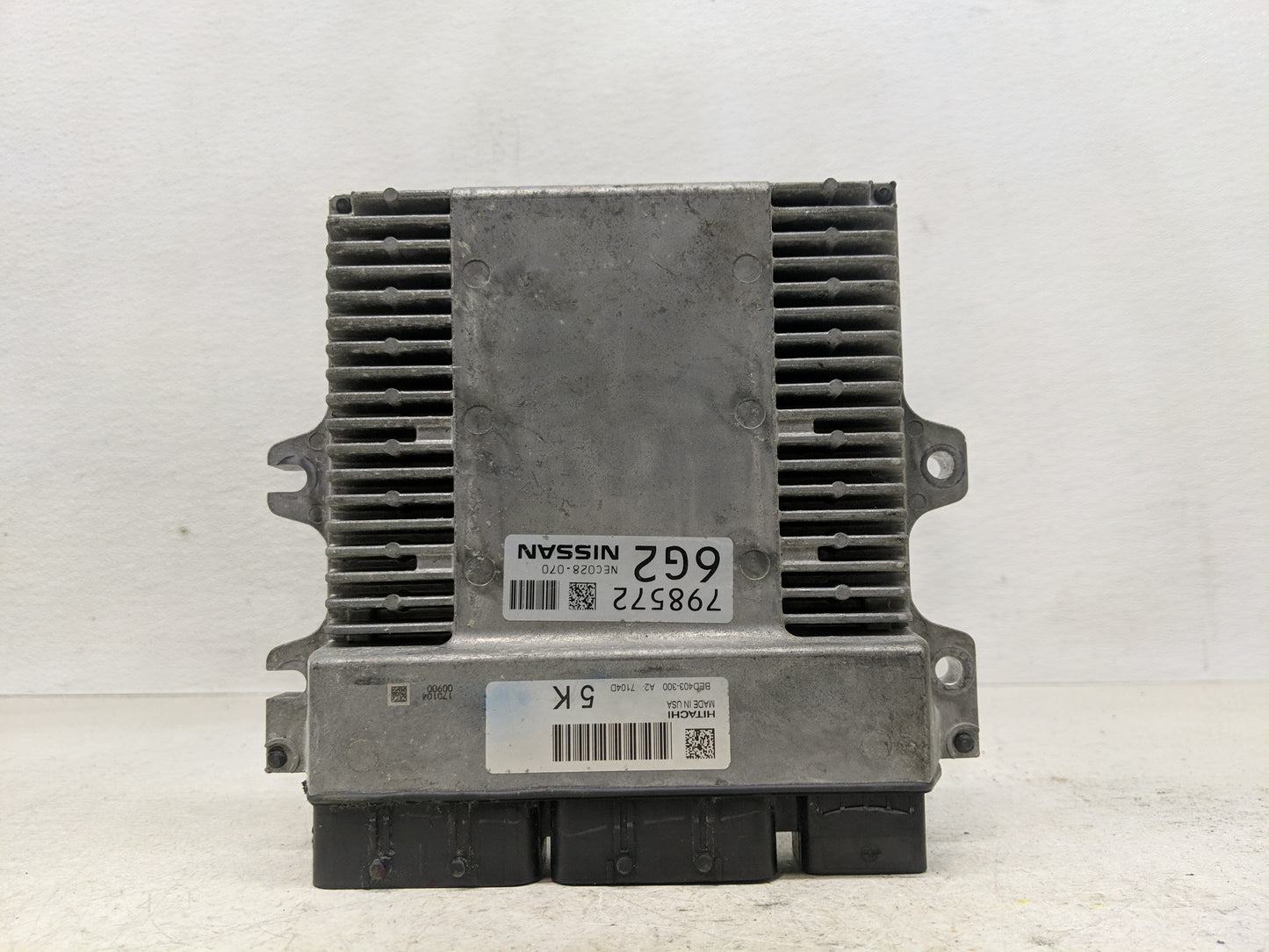 2017 Infiniti Qx60 PCM Engine Control Computer ECU ECM PCU OEM P/N:NEC028-070 Fits OEM Used Auto Parts - Oemusedautoparts1.c