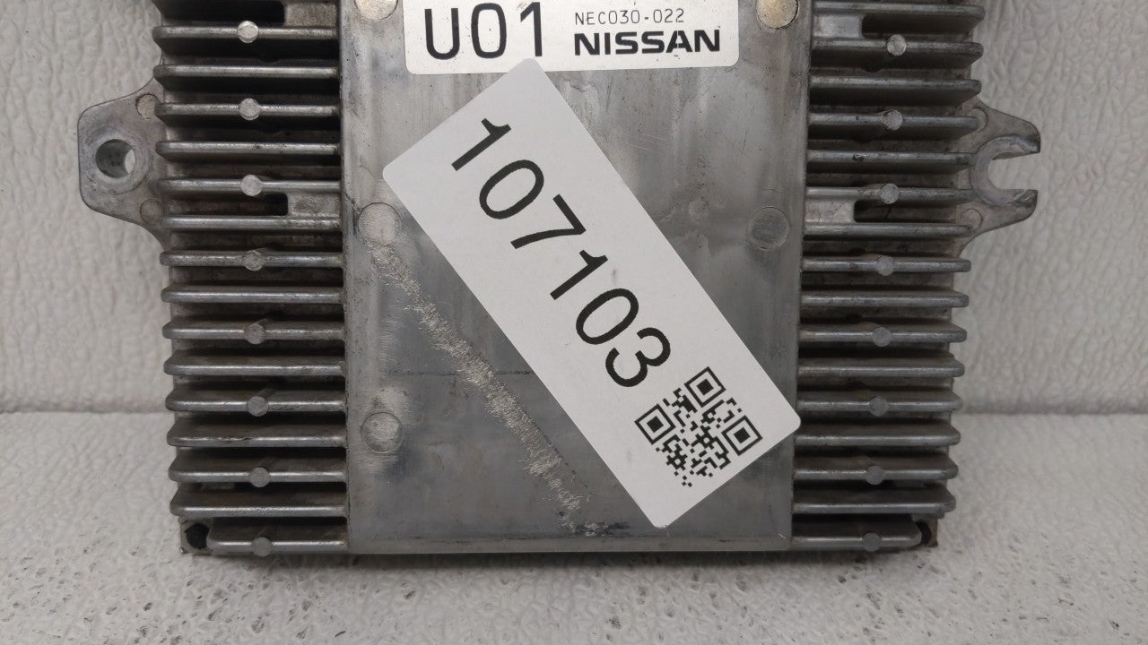 2017 Infiniti Qx60 PCM Engine Control Computer ECU ECM PCU OEM P/N:BED403-300 A1 NEC028-065, NEC028-067 Fits OEM Used Auto P