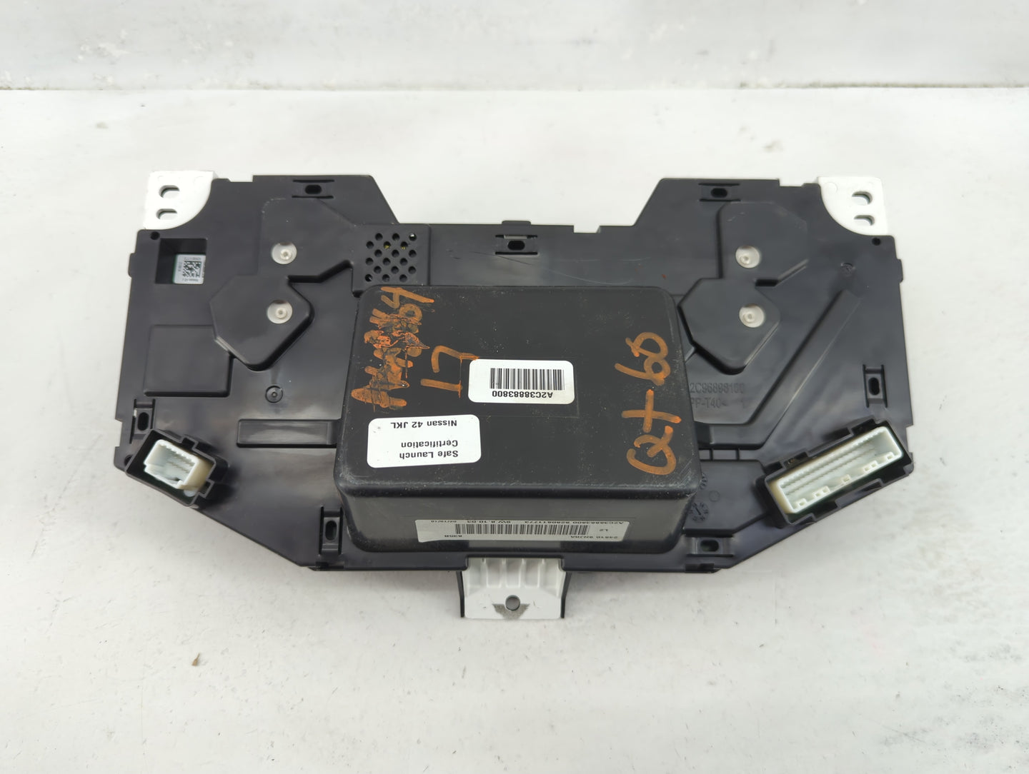 2017 Infiniti Qx60 Instrument Cluster Speedometer Gauges P/N:24810 9NJ0A Fits OEM Used Auto Parts - Oemusedautoparts1.com