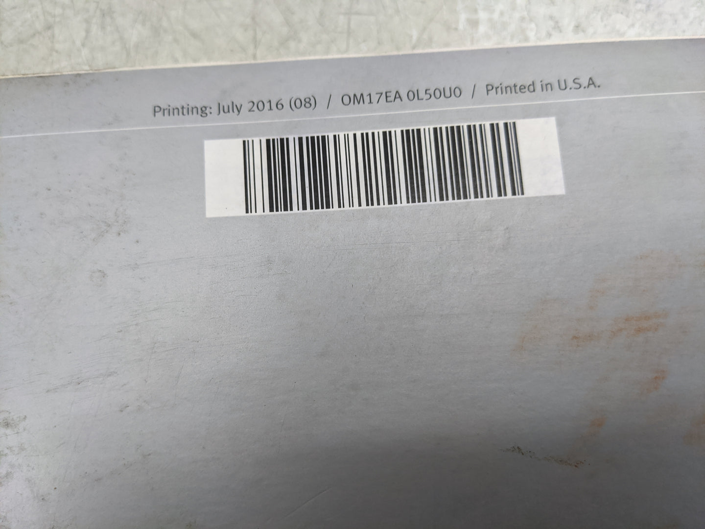 2017 Infiniti Qx60 Owners Manual Book Guide P/N:OM17EA 0L50U0 OEM Used Auto Parts - Oemusedautoparts1.com