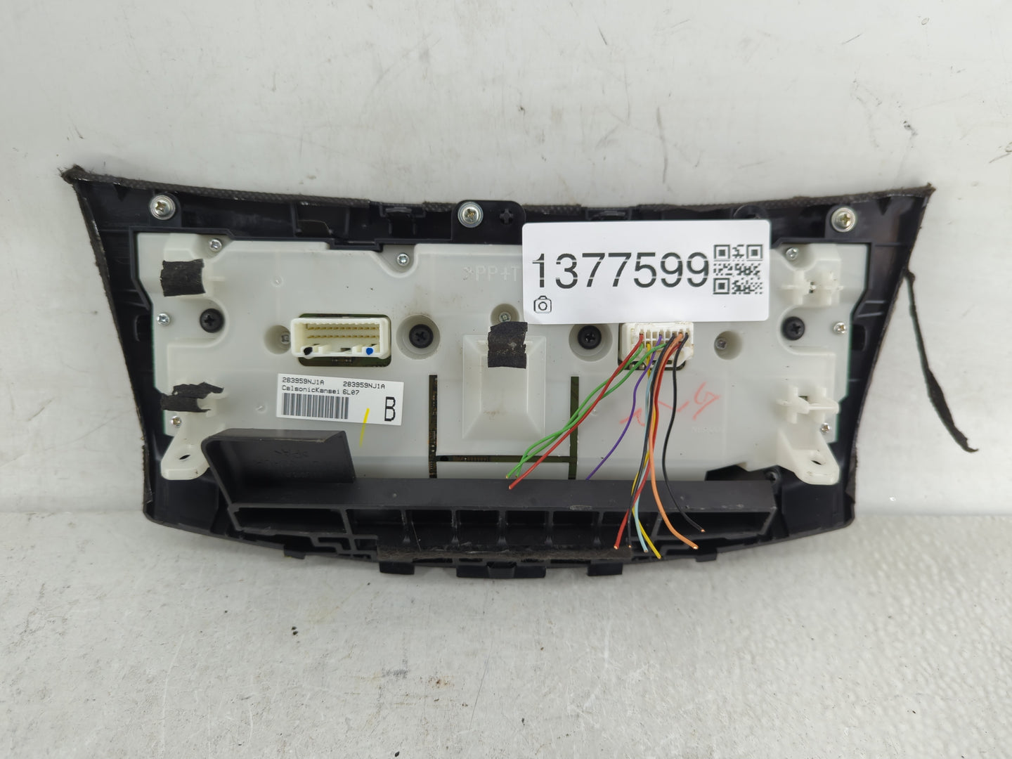 2014-2020 Infiniti Qx60 Climate Control Module Temperature AC/Heater Replacement P/N:283959NJ1A Fits OEM Used Auto Parts - O