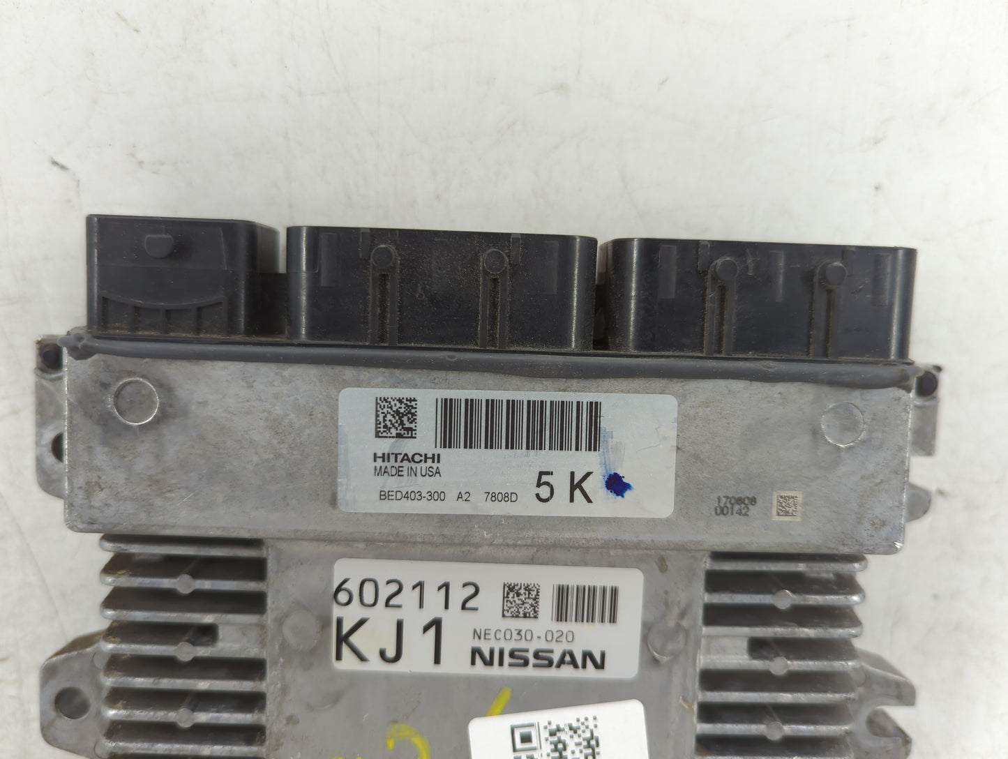 2017 Infiniti Qx60 PCM Engine Control Computer ECU ECM PCU OEM P/N:NEC030-020 Fits OEM Used Auto Parts - Oemusedautoparts1.c