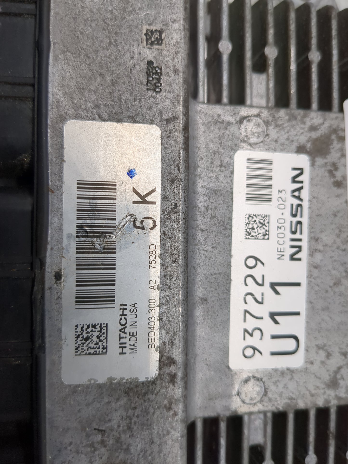 2017 Infiniti Qx60 PCM Engine Control Computer ECU ECM PCU OEM P/N:NEC030-023 Fits OEM Used Auto Parts - Oemusedautoparts1.c