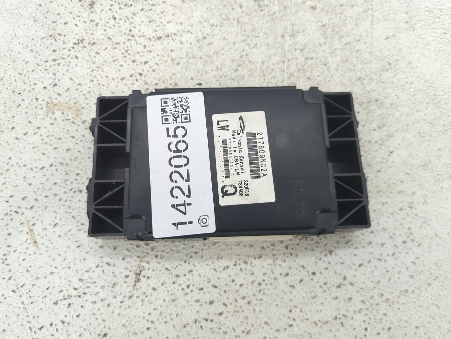 2017-2017 Infiniti Qx60 Temperature Control Module 277609nc2a - Oemusedautoparts1.com